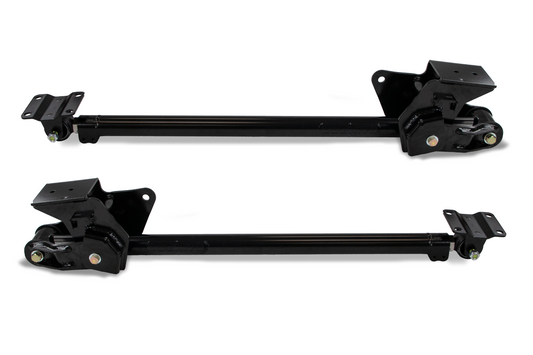 Cognito Tubular Series LDG Traction Bar Kit for 19-25 Silverado/Sierra 1500 2WD/4WD with 0-7 Inch Rear Lift Height