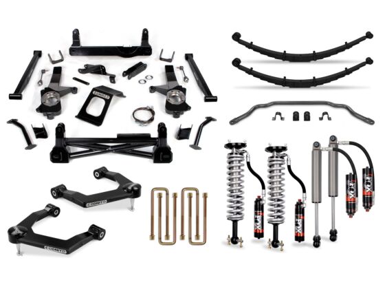 Cognito 8-Inch Elite Lift Kit with Fox 2.5 Elite Performance Series Shocks for 19-25 Silverado/Sierra 1500 2WD/ 4WD, Including AT4, AT4X, Trail Boss, & ZR2 - 210-P1223