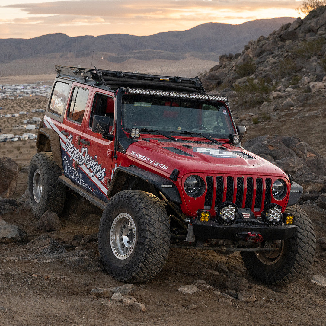 Jeep JL/JT OnX6+ 50 Inch Roof Mount Light Kit - Jeep 2020-2026 Gladiator; 2018-2026 Wrangler JL; Exc. Rubicon 392 *TOGGLE*