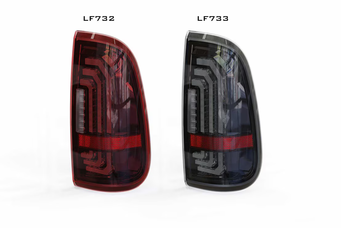 Ford F-250 Super Duty (99-16) XB LED Tail Lights (Smoked Lens)