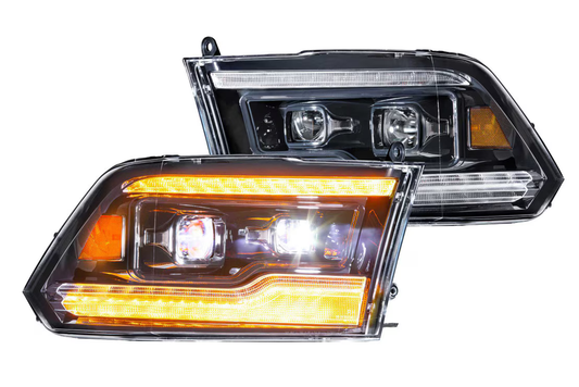 Ram 1500 Classic (19-24) XB LED Headlights (Amber DRL)