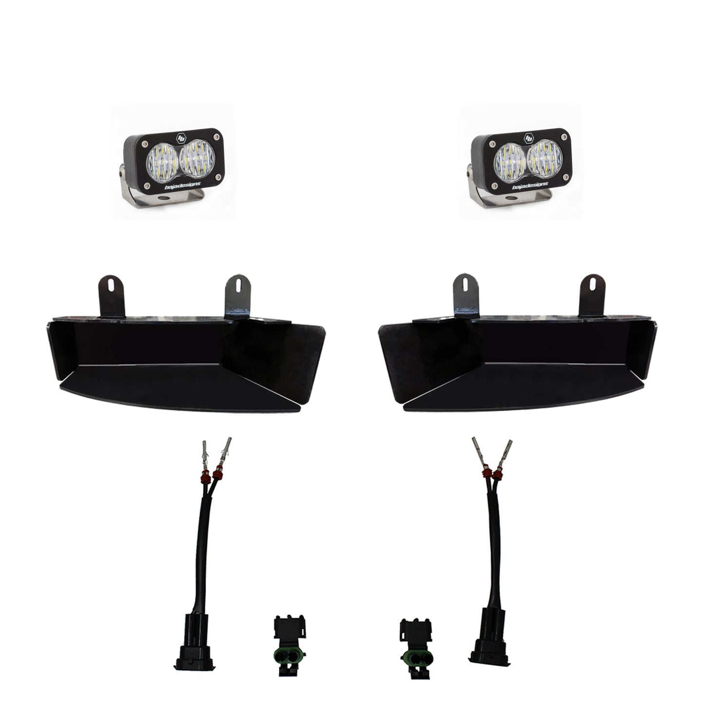 RAM S2 Sport Fog Pocket Light Kit - RAM 2019-2026 2500/3500 *CLEAR*