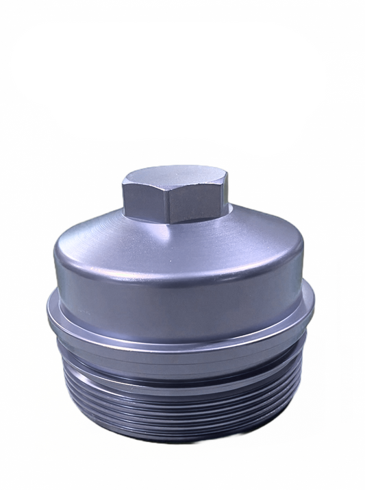 CDP Billet Aluminum Oil Filter Cap For 2003-2007 Ford 6.0L Powerstroke Diesel