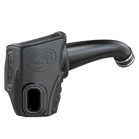 Cold Air Intake For 20-24 Chevrolet Silverado GMC Sierra V8-6.6L L5P Duramax Cotton Cleanable S&B