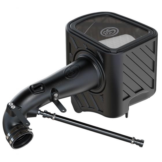Cold Air Intake For 20-24 Silverado/Sierra 2500 3500 6.6L with Dry Extendable Filter S&B