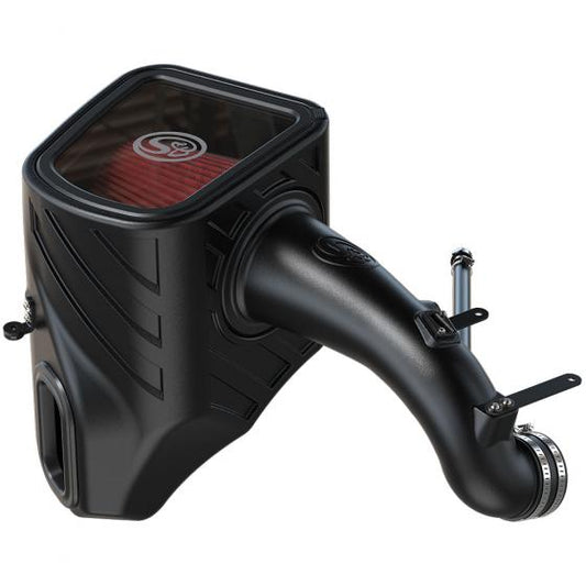 Cold Air Intake For 20-24 Silverado/Sierra 2500/3500 6.6L with Cotton Cleanable Filter S&B