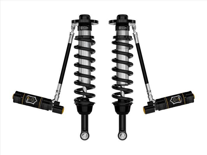 ICON 21-23 Ford F150 4WD, 2.75-3.5" Lift, Front 2.5 VS RR Coilovers w/ CDEV, Pair