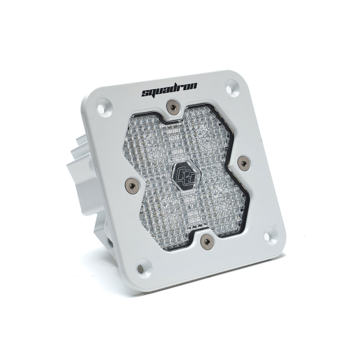 Squadron 2.0 Sport White Flush Mount LED Auxiliary Light Pod - Universal *CLEAR*