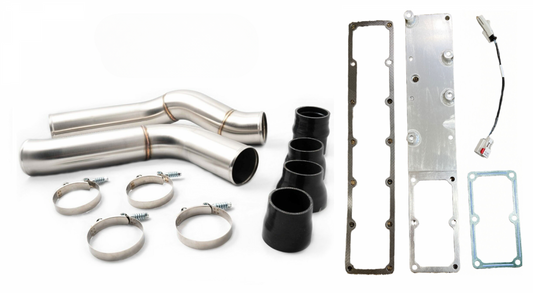 CDP Billet Intake Plate & IC Pipe Kit For 2013-2018 Dodge RAM 6.7L Cummins