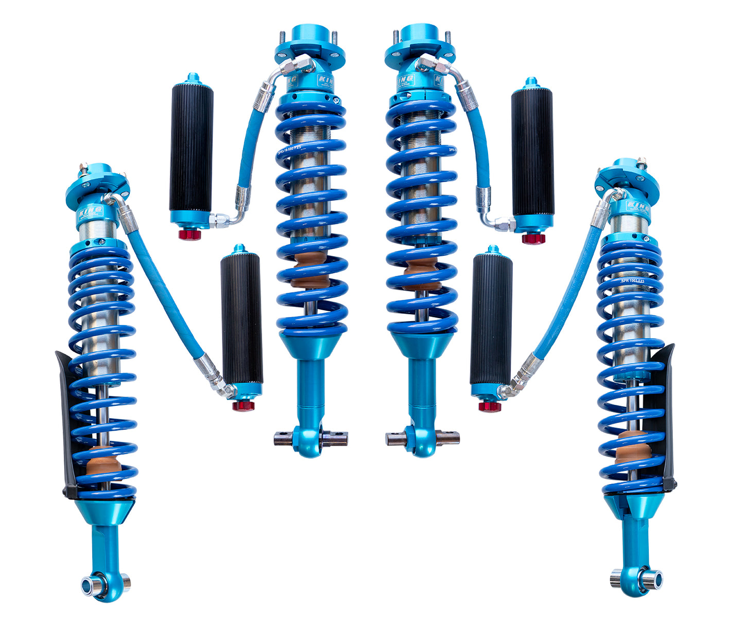 CARLI 21-23 FORD BRONCO CARLI-SPEC KING COILOVERS FRONT AND REAR W/ KING REAR RES MNT & CARLI FRT RES MNT