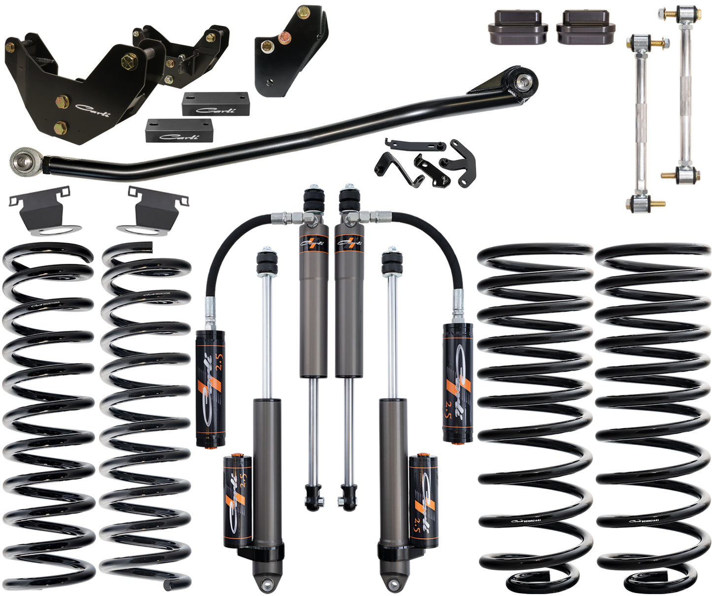 CARLI SUSPENSION 14-24 RAM 2500 4X4 DIESEL 3.25" LIFT PATHFINDER SYSTEM R2 COILS