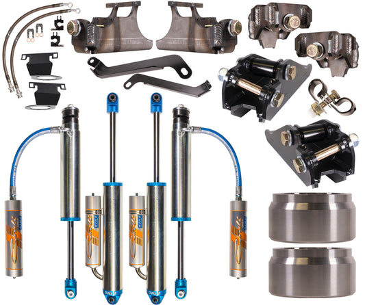 CARLI 14-24 RAM 2500 4X4 HEMI/PW CARLI TUNED KING 3.0" RR FRONT & REAR SHOCK PKG 3.25" LIFT WIHT MOUNTS & HARDWARE