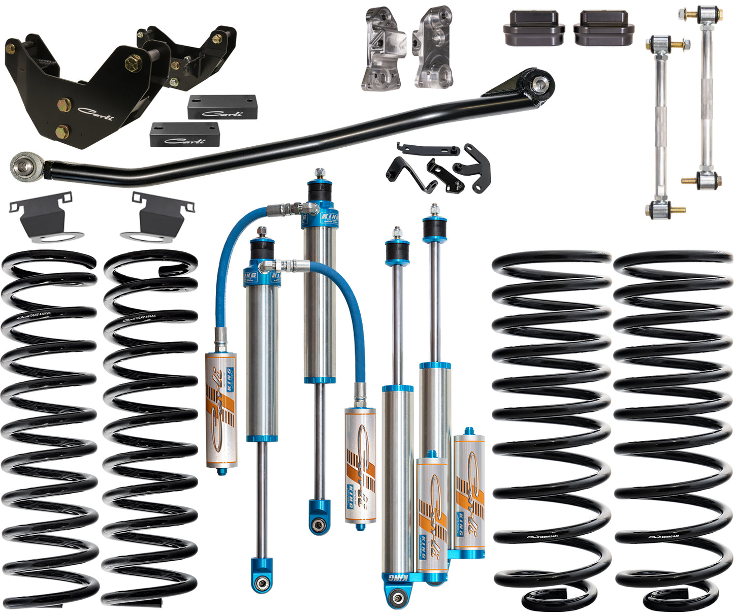 CARLI SUSPENSION 3" PINTOP SYSTEM 2019+ RAM 2500 - R1 COILS - HEMI