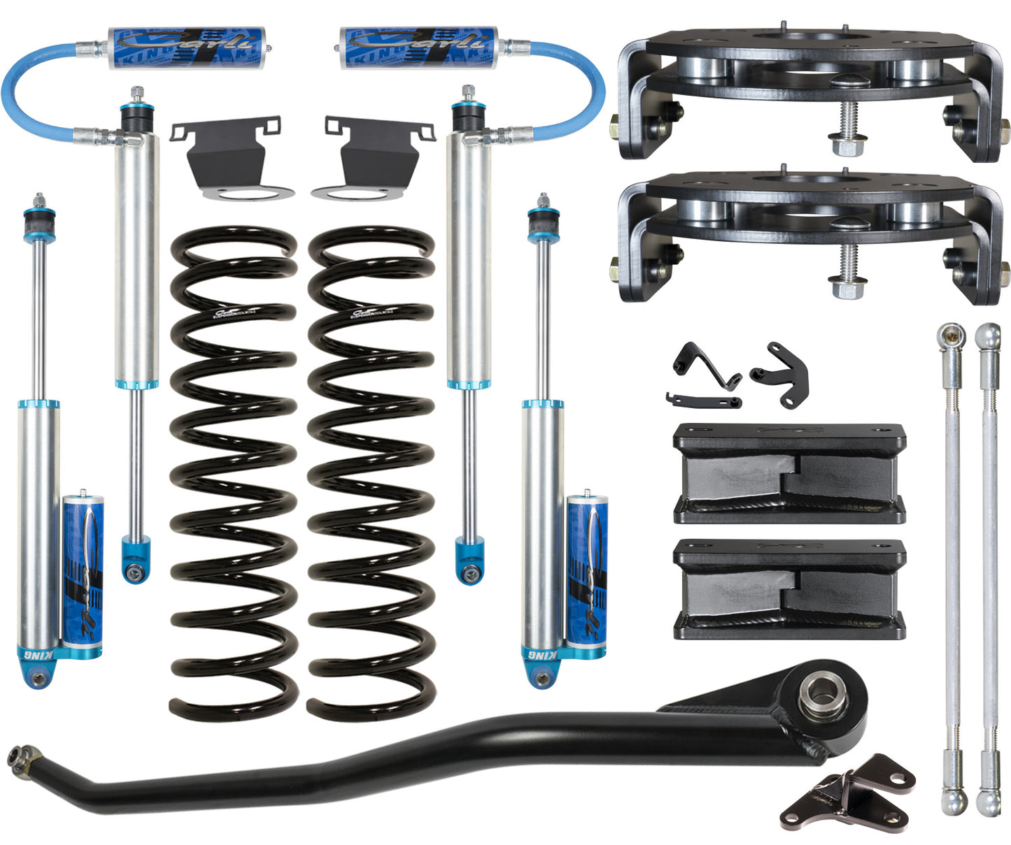 CARLI 14-24 RAM 2500 4X4 DIESEL AIR RIDE 2.5" LIFT LEVELING SYSTEM