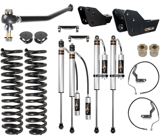CARLI 2023-2025 FORD F250/350 4X4 DIESEL 3.5" LIFT BACKCOUNTRY SYSTEM