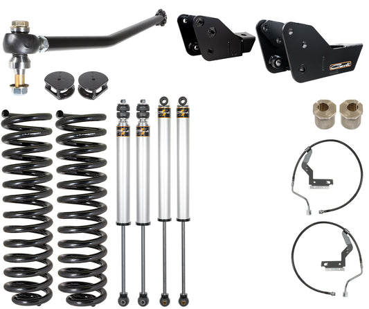 CARLI 2023-2025 FORD F250/350 4X4 DIESEL 3.5" LIFT COMMUTER SYSTEM