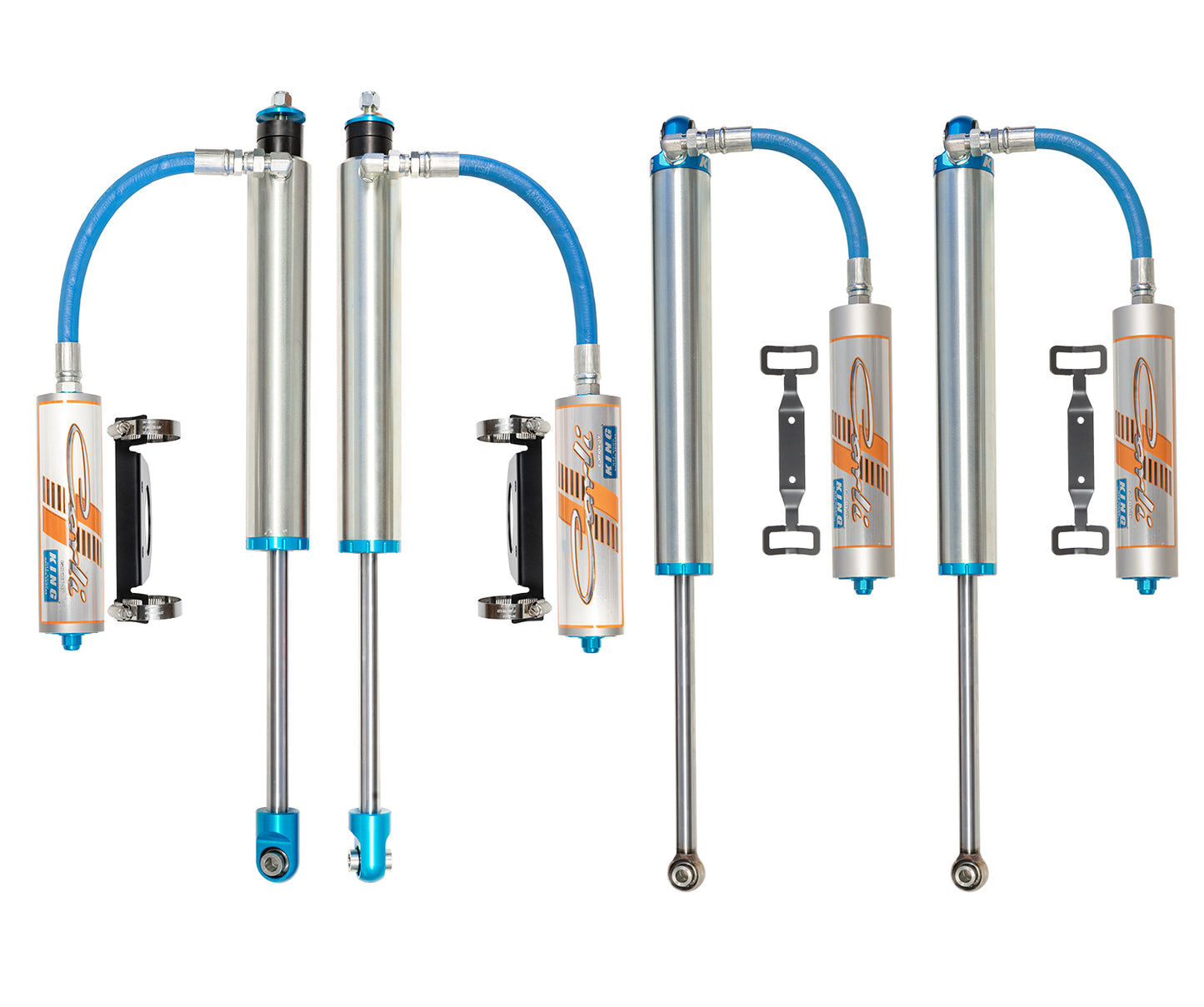 CARLI 2011+ FORD F250/F350, 4X4 GAS - PINTOP SHOCK PACKAGES