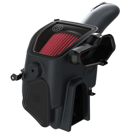 Cold Air Intake For 20-26 Ford F250 F350 V8-6.7L Powerstroke Cotton Cleanable Red S&B