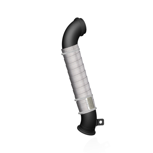 Aluminized Steel 3" Down Pipe - Carb EO # D-763-2