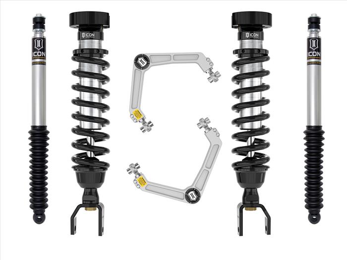 ICON 2019-2023 Ram 1500, 2-3" Lift, Stage 1 Suspension System, Billet UCA