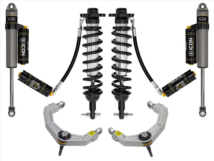 ICON 21-23 Ford F150 2WD, 0-3" Lift, Stage 4 Suspension System, Billet UCA