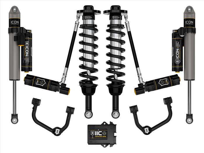ICON 2021-2023 Ford F-150 4WD, 2.75-3.5" Lift, Stage 5 Suspension System, Tubular UCA