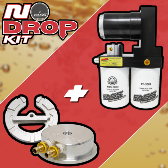 FASS No Drop Series Diesel Fuel System for 2017-2022 Ford Powerstroke 6.7L (900-1200hp)