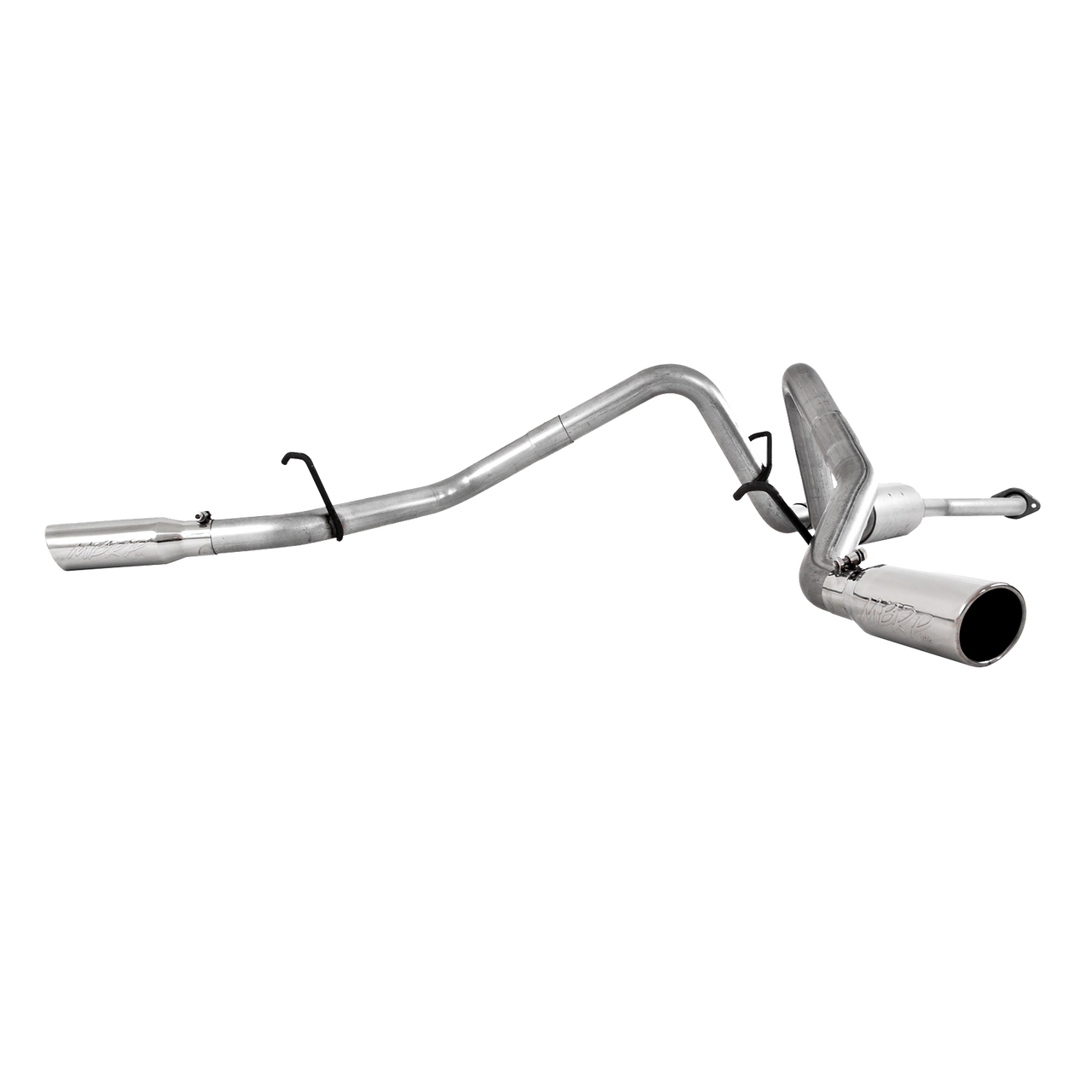 T409 Stainless Steel 2.5" Cat Back Dual Split Side