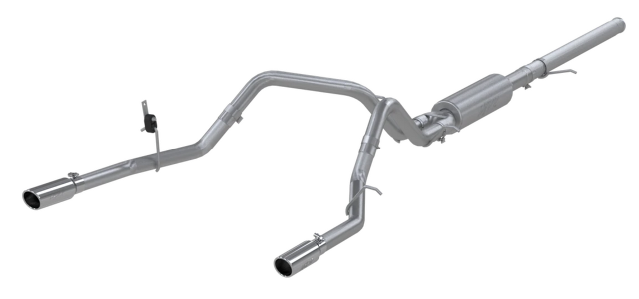 T409 Stainless Steel 3" Cat Back Dual Split Rear
