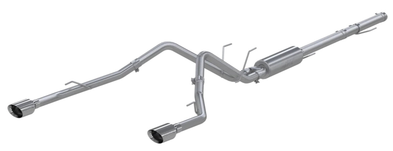 T304 Stainless Steel 2.5" Cat Back Dual Split Rear
