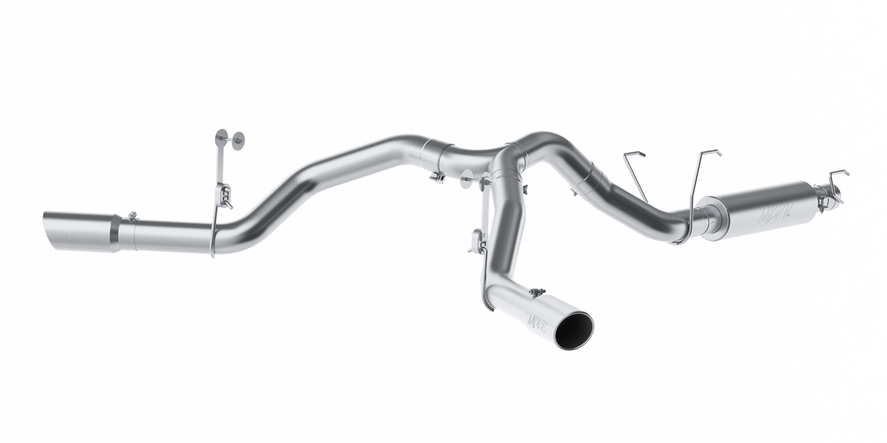 Aluminized Steel 4" Cat Back Dual Split Side Exit