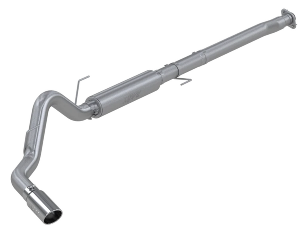 T409 Stainless Steel 4" Cat Back Single Side