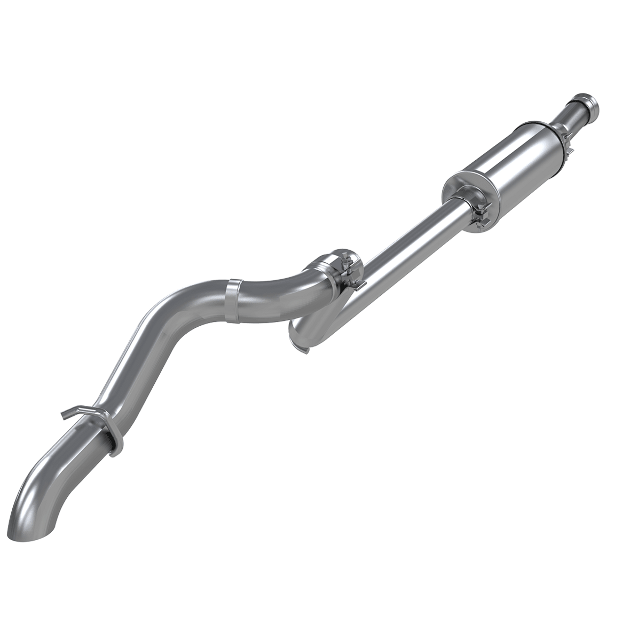 T304 Stainless Steel 2.5" Cat Back Single Rear Exit