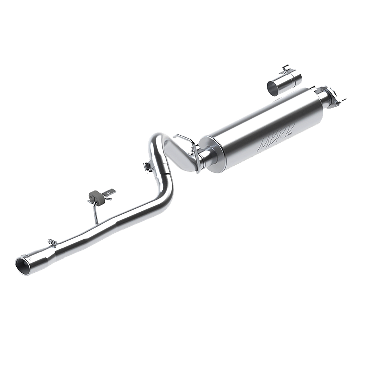 T409 Stainless Steel 2.5" Cat Back Single