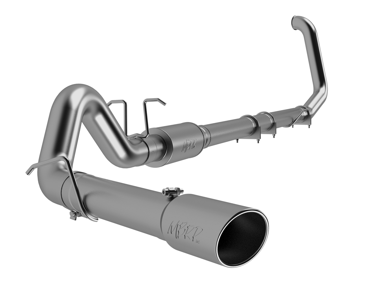 T304 Stainless Steel 4" Turbo Back Single Side Exit