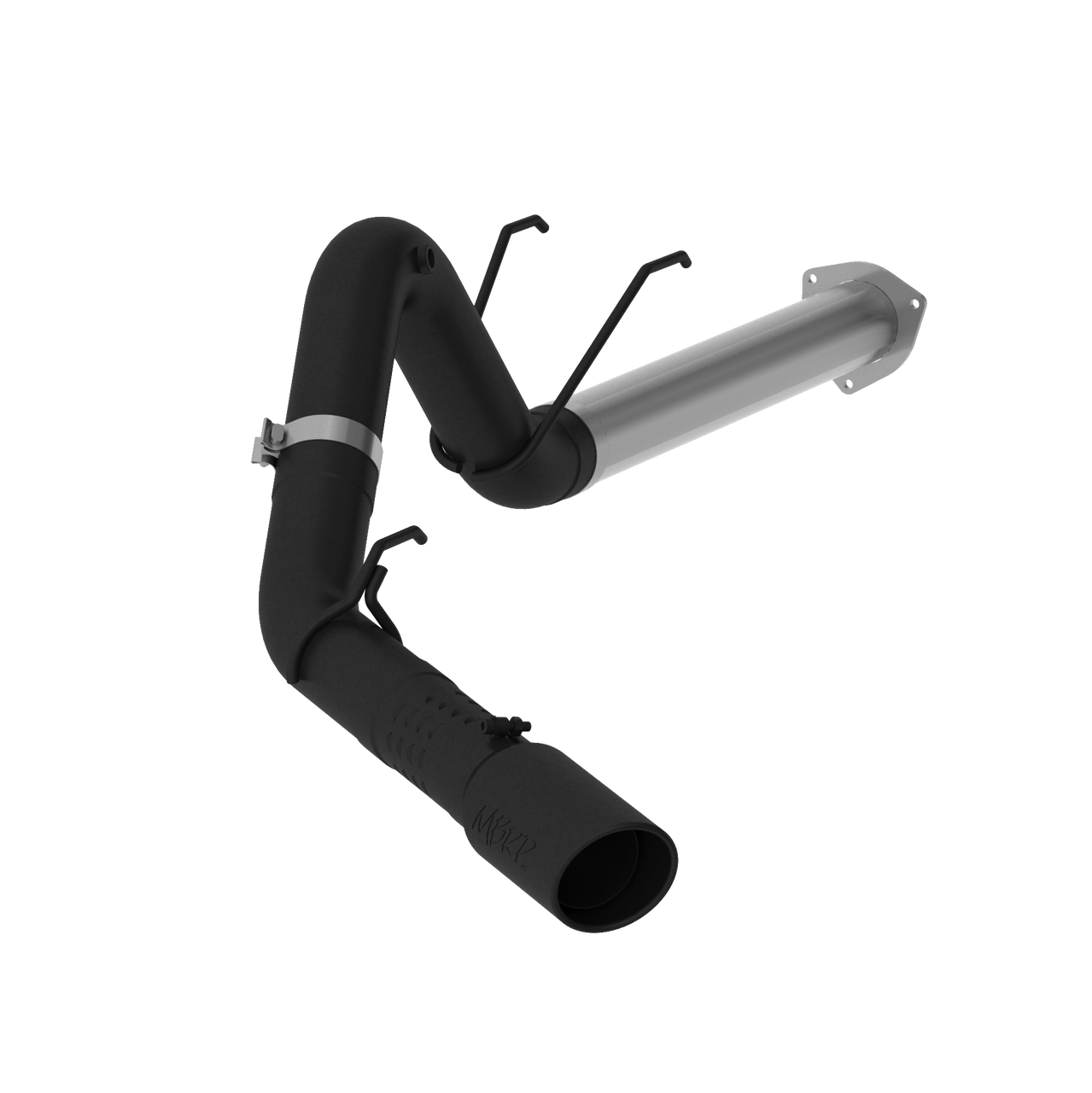 Black Coated 4" Filter Back Single