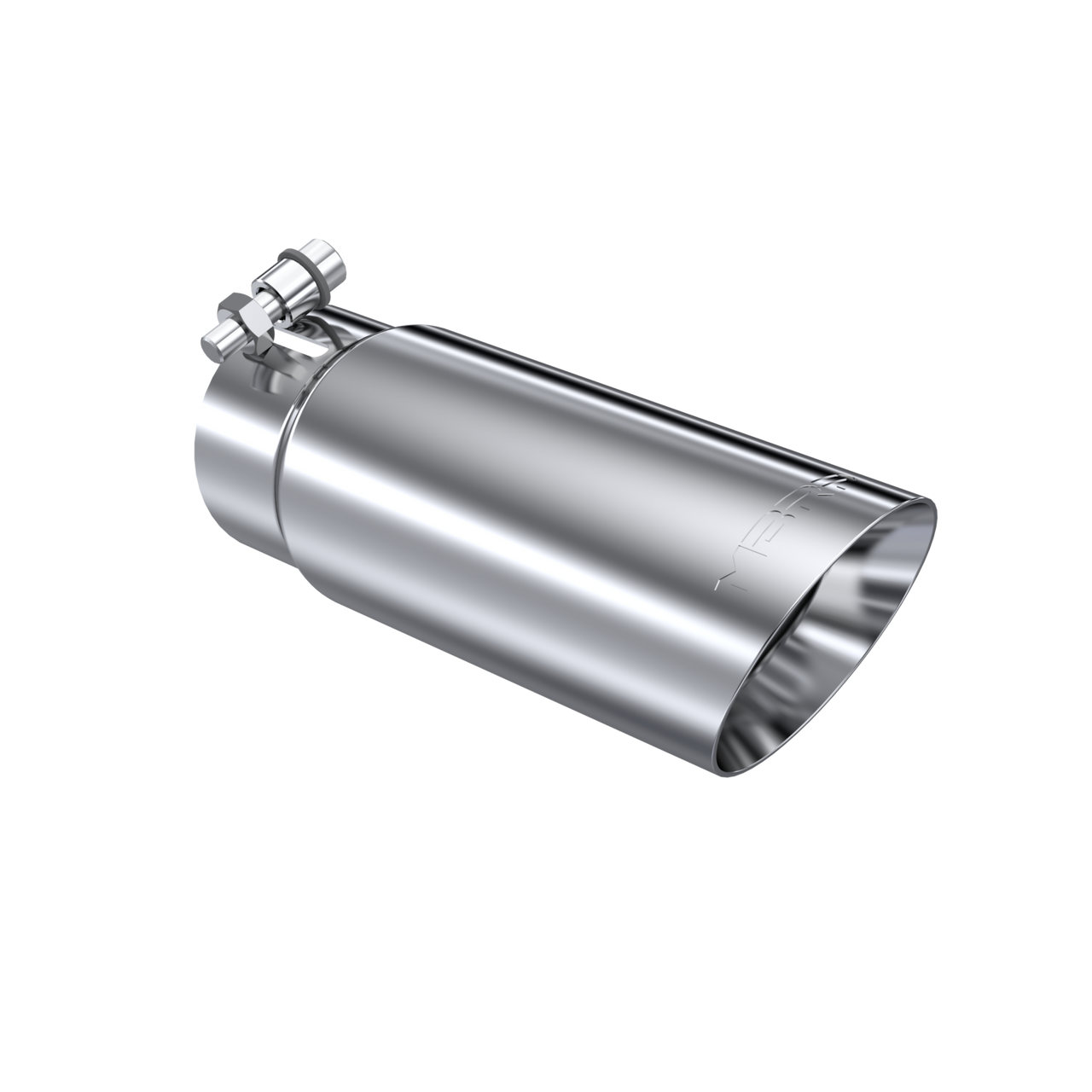 T304 Stainless Steel Tip; 3.5" OD Dual Wall Angled End 3" inlet 10" length