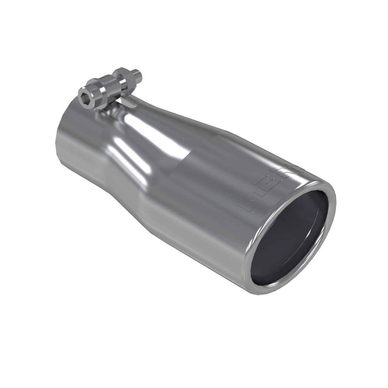 T304 Stainless Steel Tip; 3.75" OD Oval 2.5" inlet 7" length