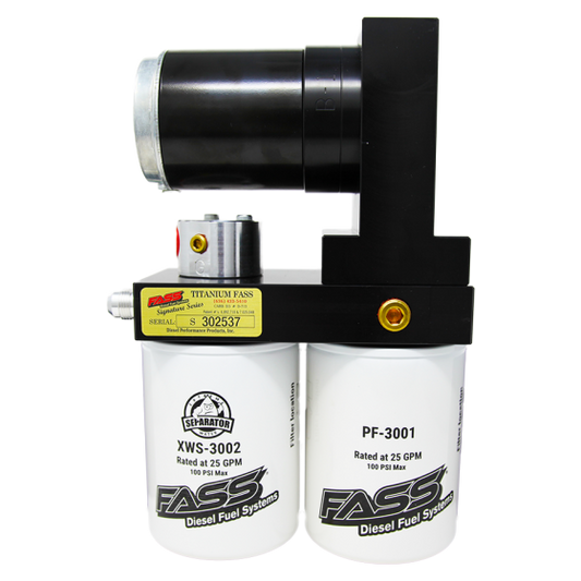 FASS TSF19140F110G Titanium Signature Series Diesel Fuel System 140F 110GPH 2018-2019 Ford F-150 3.0L Powerstroke