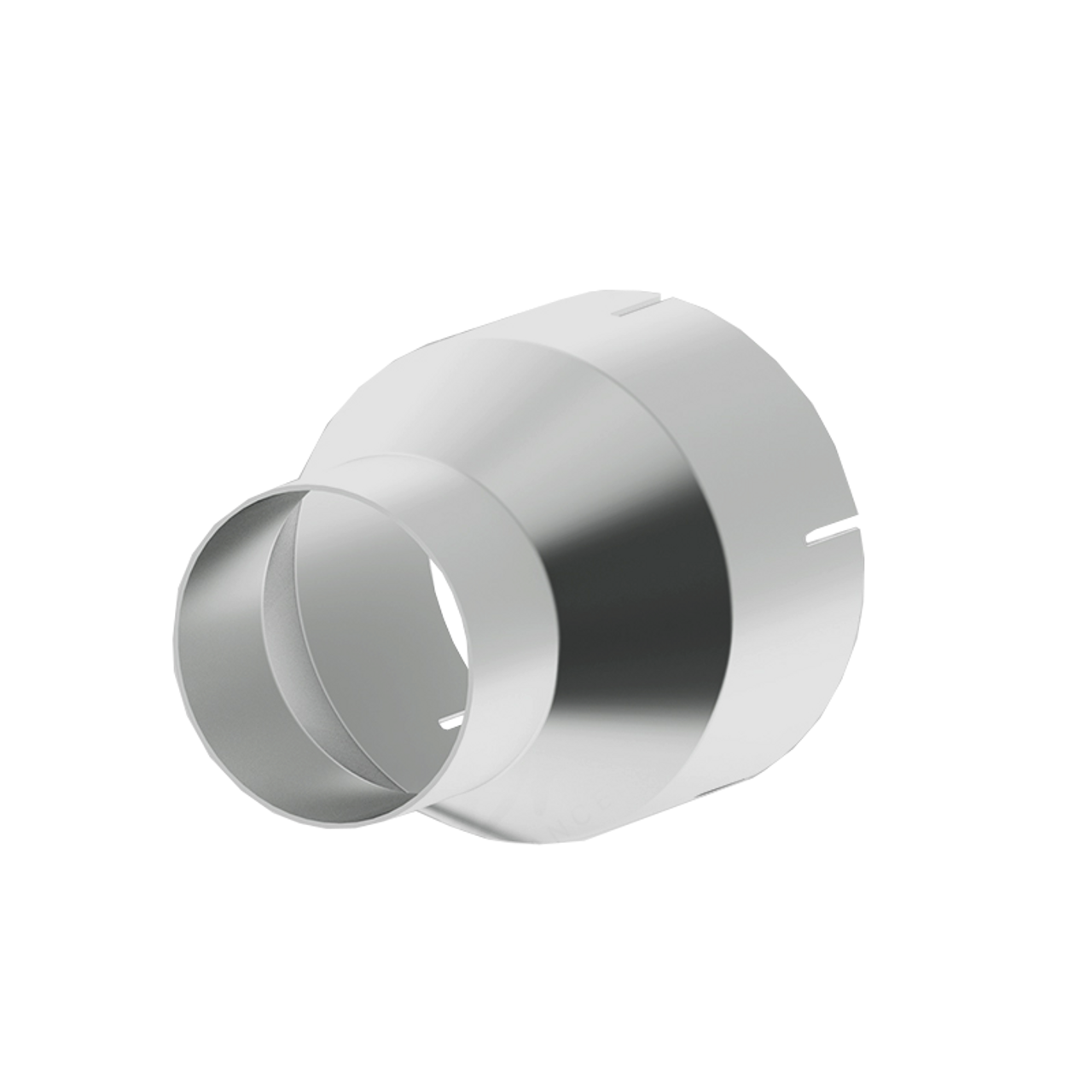 7" length Adapter 4" ID to 5" ID