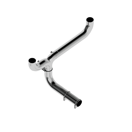 Aluminized Steel Full Size Pick-up Beds; T-Pipe Kit; 5" Smokers.