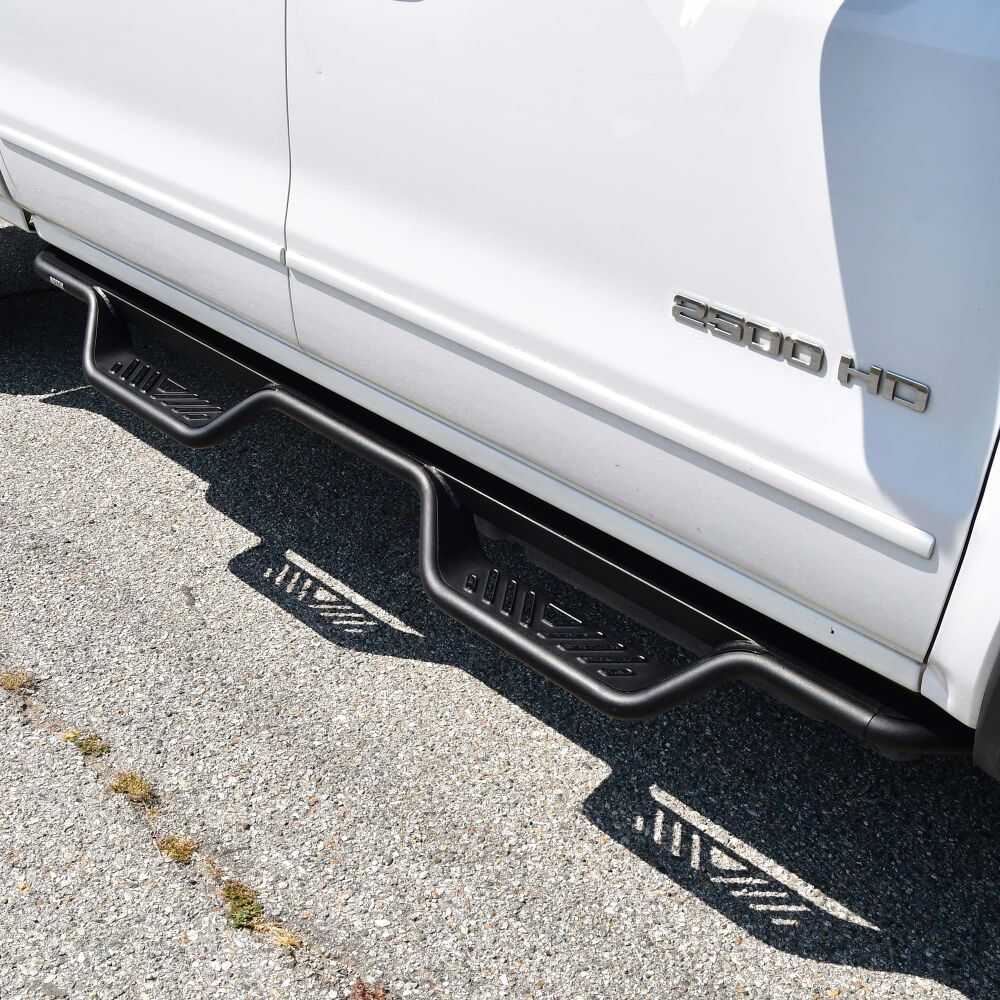 Outlaw Drop Nerf Bars Textured Black 20-11955 *CREW CAB