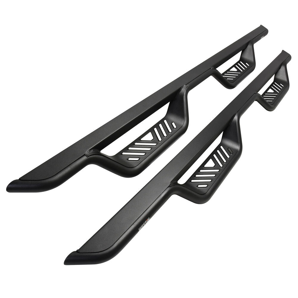 Outlaw Drop Nerf Bars Textured Black 20-11685