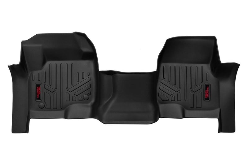Heavy Duty Floor Mats Front-17-25 Ford Super Duty Rough Country