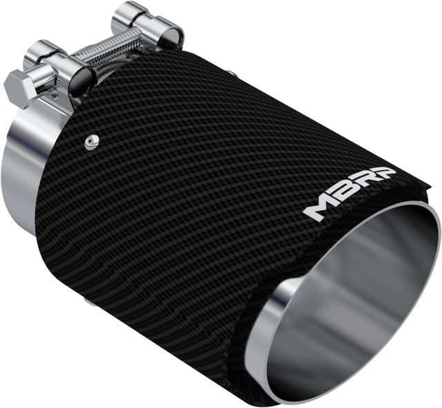 Carbon Fiber Tip, 3" ID, 4" OD Out, 6.13" Length, Angle Cut, Dual Wall