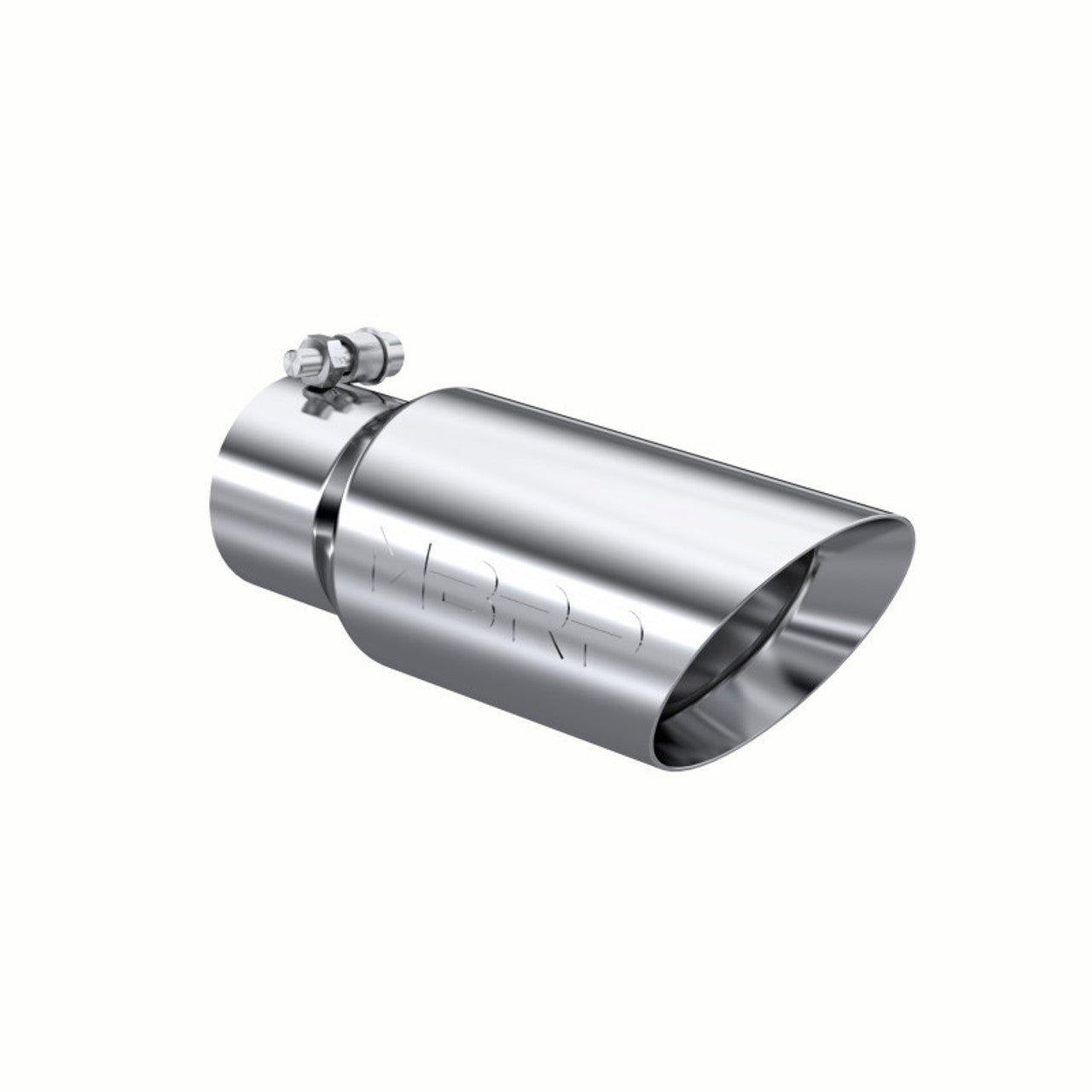 T304 Stainless Steel Tip; 4" OD; Dual Wall Angled; 3" inlet; 10" length