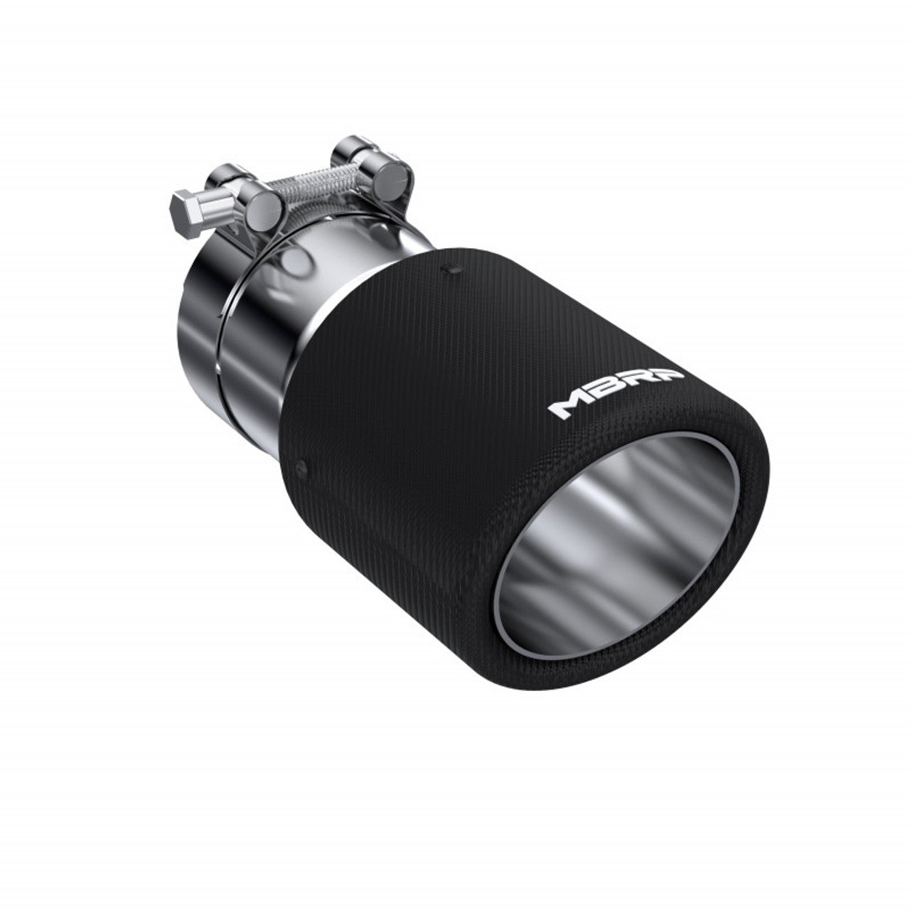 Carbon Fiber Tip; 4" OD; Dual Wall Angled; 3" inlet; 7.7" length