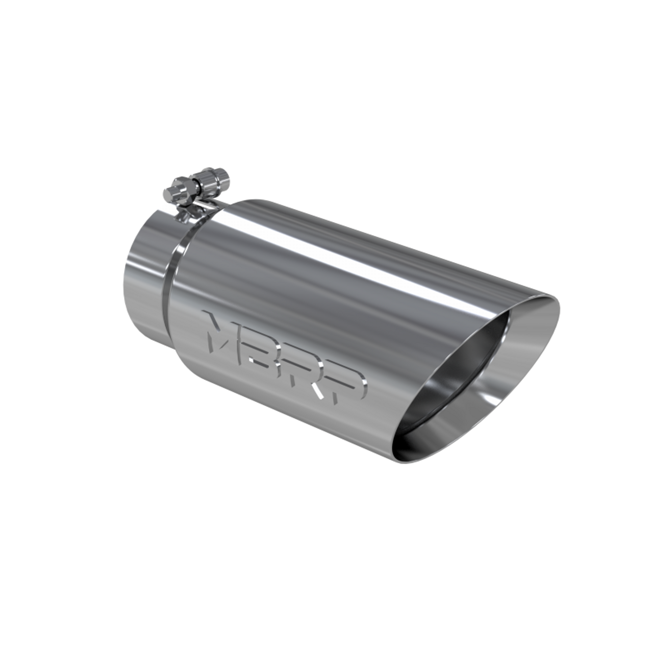 T304 Stainless Steel Tip; 5" OD Dual Wall Angled 4" inlet 12" length