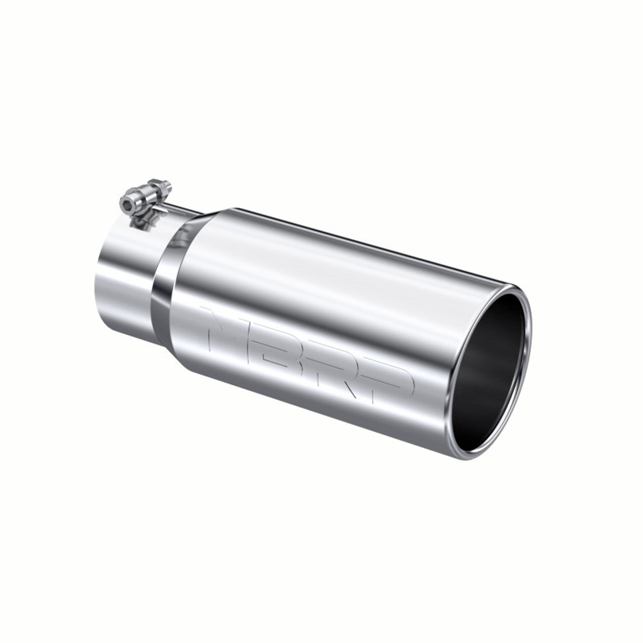 T304 Stainless Steel Tip; 5" OD Rolled Straight 4" inlet 12" length