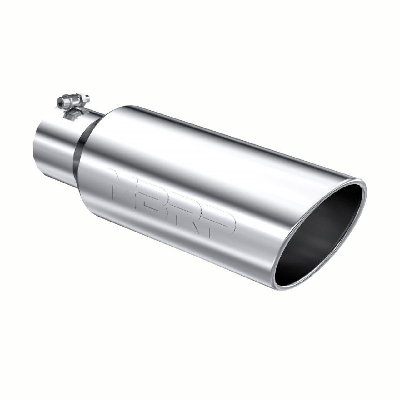 T304 Stainless Steel Tip; 6" OD; Rolled end; 4" ID; 18" length